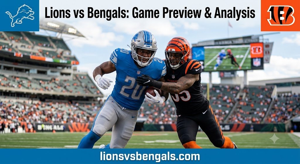 Lions vs Bengals: Head-to-Head Record, History, Stats, Predictions & Latest Updates (2026)