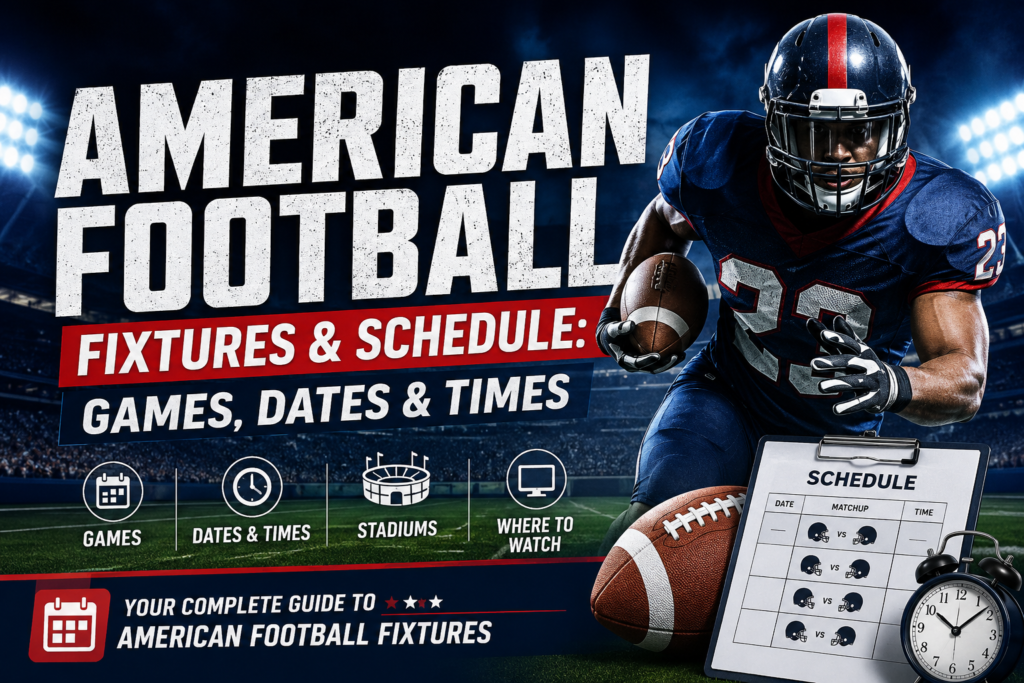 American Football Fixtures