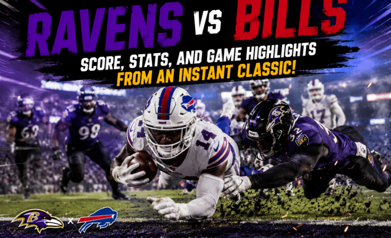 Ravens vs Bills Score, Stats, and Game Highlights From an Instant Classic