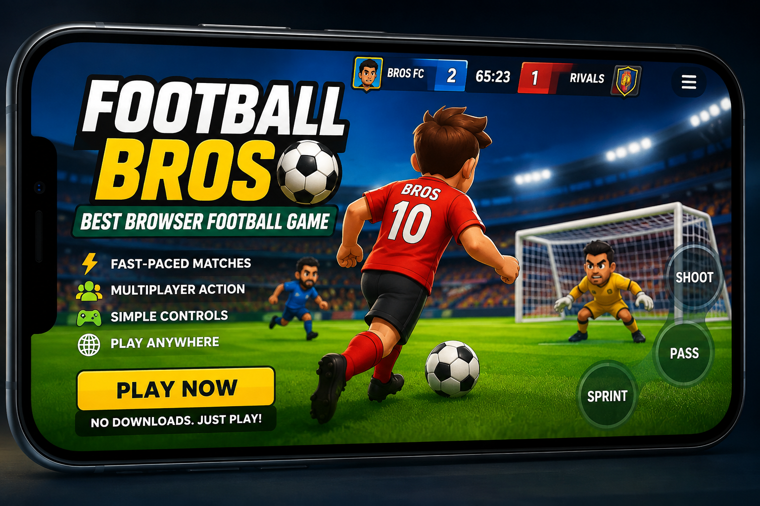 Football Bros – Best Browser Football Game