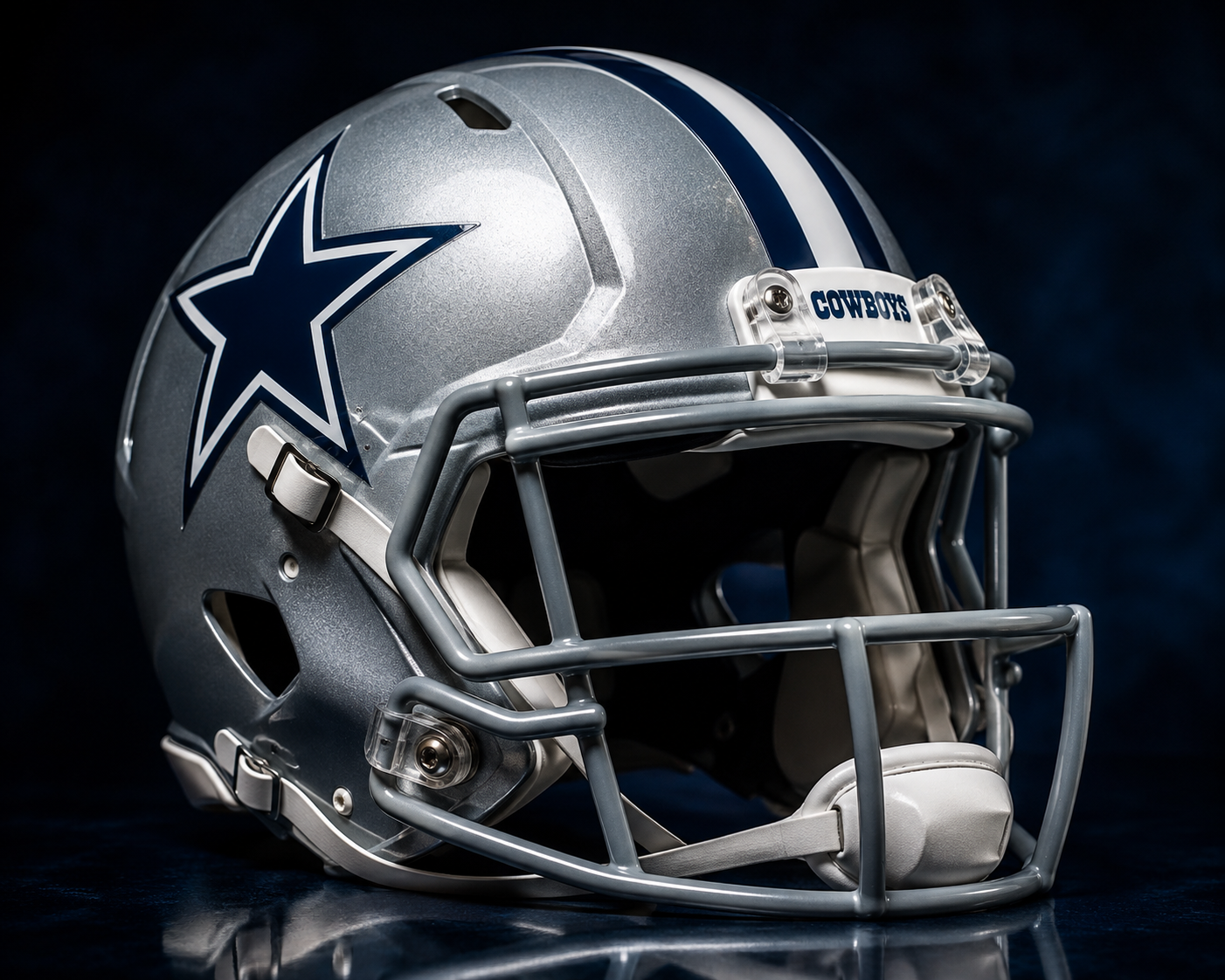 Official-Style Dallas Cowboys Football Helmet