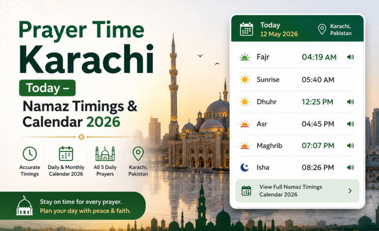 Prayer Time Karachi