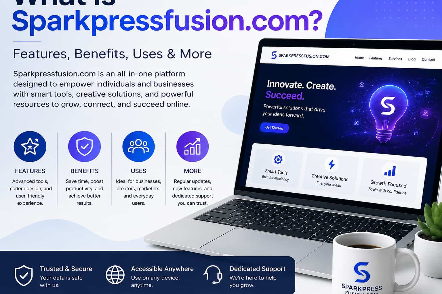 What Is Sparkpressfusion.com? Features, Benefits, Uses & More