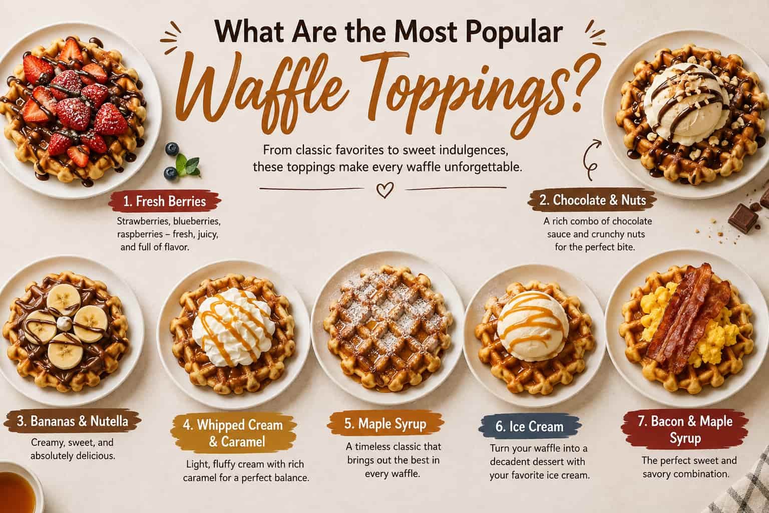 What Are the Most Popular Waffle Toppings?