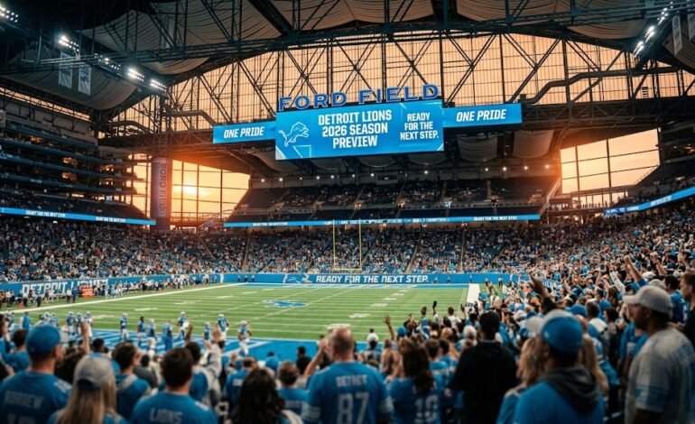 Detroit Lions 2026 Season Preview